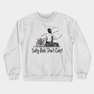 Salty Hair Mermaid Crewneck Sweatshirt